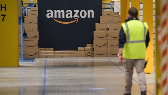 Amazon was dubbed as "East India Company 2.0" by "Panchjanya" - RSS-linked weekly, (Photo by Sebastien Bozon/AFP) Amazon was dubbed as "East India Company 2.0" by "Panchjanya" - RSS-linked weekly, (Photo by Sebastien Bozon/AFP)