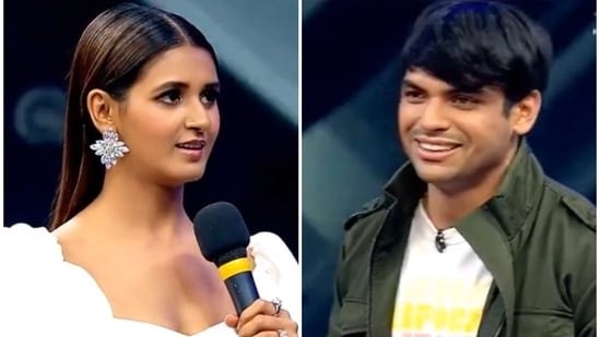 549px x 309px - Shakti Mohan asks blushing Neeraj Chopra to hold her hand on Dance+ 6, his  reply leaves everyone in splits. Watch - Hindustan Times