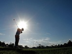 Generic image of a golfer at a course.&nbsp;