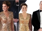 Kate Middleton is a Golden Goddess at No Time To Die premiere, Daniel Craig calls her jolly lovely(Instagram/@uk_royal) Kate Middleton is a Golden Goddess at No Time To Die premiere, Daniel Craig calls her jolly lovely(Instagram/@uk_royal)