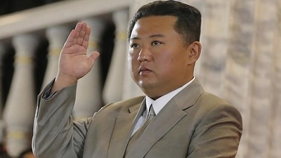 Kim Jong Un's comments carried in a state media report on Thursday came a day after North Korea claimed to have performed it first hypersonic missile test (HT_PRINT)