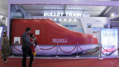 The 508.17km long Mumbai-Ahmedabad high-speed rail corridor or bullet train project, is stuck due to land acquisition issues, in Maharashtra. (Pramod Thakur/HT Photo) The 508.17km long Mumbai-Ahmedabad high-speed rail corridor or bullet train project, is stuck due to land acquisition issues, in Maharashtra. (Pramod Thakur/HT Photo)