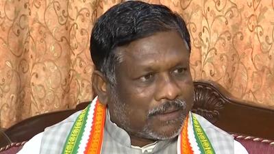 Congress MLA Brihaspat Singh, seen to be close to Chhattisgarh chief minister Bhupesh Baghel, is leading a group of 10 legislators which reached Delhi from Raipur on Wednesday (Twitter/ANI) Congress MLA Brihaspat Singh, seen to be close to Chhattisgarh chief minister Bhupesh Baghel, is leading a group of 10 legislators which reached Delhi from Raipur on Wednesday (Twitter/ANI)