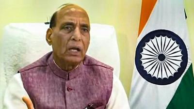 Rajnath said countries around the world are now focusing on modernisation of their militaries and the demand for military equipment is rapidly increasing. (PTI Photo) Rajnath said countries around the world are now focusing on modernisation of their militaries and the demand for military equipment is rapidly increasing. (PTI Photo)