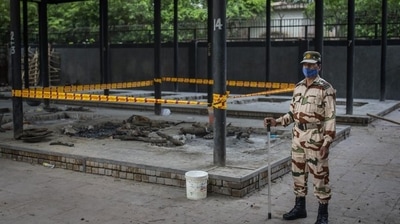 The girl who lived in a nearby village was found dead by her parents at the crematorium, triggering protests by activists and politicians in the Capital. (AP) The girl who lived in a nearby village was found dead by her parents at the crematorium, triggering protests by activists and politicians in the Capital. (AP)