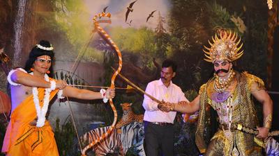 Last year, most Ramlila organisers called off the performance or went online amid the pandemic in Chandigarh. (HT File Photo) Last year, most Ramlila organisers called off the performance or went online amid the pandemic in Chandigarh. (HT File Photo)