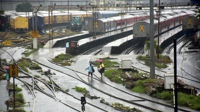 While monsoon rainfall in June was 15.2% more than the LPA for this month, July and August were much drier. (PTI) While monsoon rainfall in June was 15.2% more than the LPA for this month, July and August were much drier. (PTI)