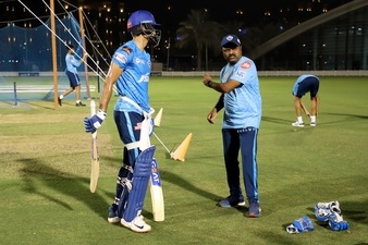 DC assistant coach Pravin Amre DC assistant coach Pravin Amre