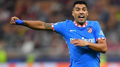 Champions League - Group B - AC Milan v Atletico Madrid - San Siro, Milan, Italy - September 28, 2021 Atletico Madrid's Luis Suarez (REUTERS)