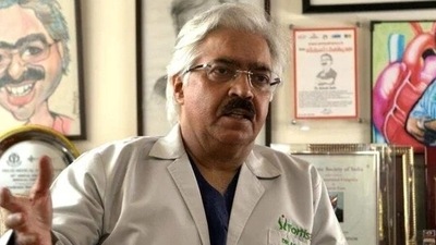 Dr Ashok Seth, Chairman of Fortis Escorts Heart Institute, New Delhi (Saumya Khandelwal/HT file photo)