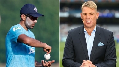 Shane Warne isn't pleased with what Ashwin did during KKR vs DC tie. (Twitter/Getty) Shane Warne isn't pleased with what Ashwin did during KKR vs DC tie. (Twitter/Getty)