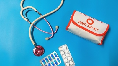 First-Aid Kit: Carrying a first-aid kit whether you are travelling solo or with friends and family is very important. It should consist of crocin, antiseptic cream for bruises and wounds, avomine. (Unsplash) First-Aid Kit: Carrying a first-aid kit whether you are travelling solo or with friends and family is very important. It should consist of crocin, antiseptic cream for bruises and wounds, avomine. (Unsplash)