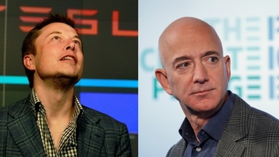 This would hardly be the first time that Elon Musk has taken a crack at Jeff Bezos. (File Photo) This would hardly be the first time that Elon Musk has taken a crack at Jeff Bezos. (File Photo)