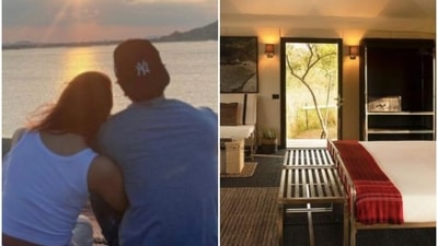 Alia Bhatt and Ranbir Kapoor celebrated his birthday in Rajasthan. Alia Bhatt and Ranbir Kapoor celebrated his birthday in Rajasthan.