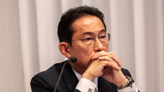 Fumio Kishida showed a harder edge in his campaign for the leadership, having expressed the need to deal “firmly” with the stability of the Taiwan Strait.&nbsp;(Bloomberg / File Photo)