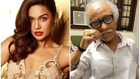 Divya Agarwal shared a picture of herself as an old man, a character she played in the ALTBalaji series Cartel.