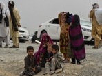 Stranded people wait to cross Afghanistan border. (Image for representation) Stranded people wait to cross Afghanistan border. (Image for representation)