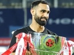 File photo of Indian goalkeeper Amrinder Singh.