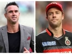 Kevin Pietersen and AB de Villiers Kevin Pietersen and AB de Villiers