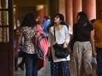 DU First Cut off List 2021: Releasing tomorrow, admission begins on October 4(Sanchit Khanna/HT photo) DU First Cut off List 2021: Releasing tomorrow, admission begins on October 4(Sanchit Khanna/HT photo)