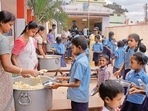 The midday meal scheme was launched in 1995 with an aim to provide at least one nutritional meal to elementary school students The midday meal scheme was launched in 1995 with an aim to provide at least one nutritional meal to elementary school students