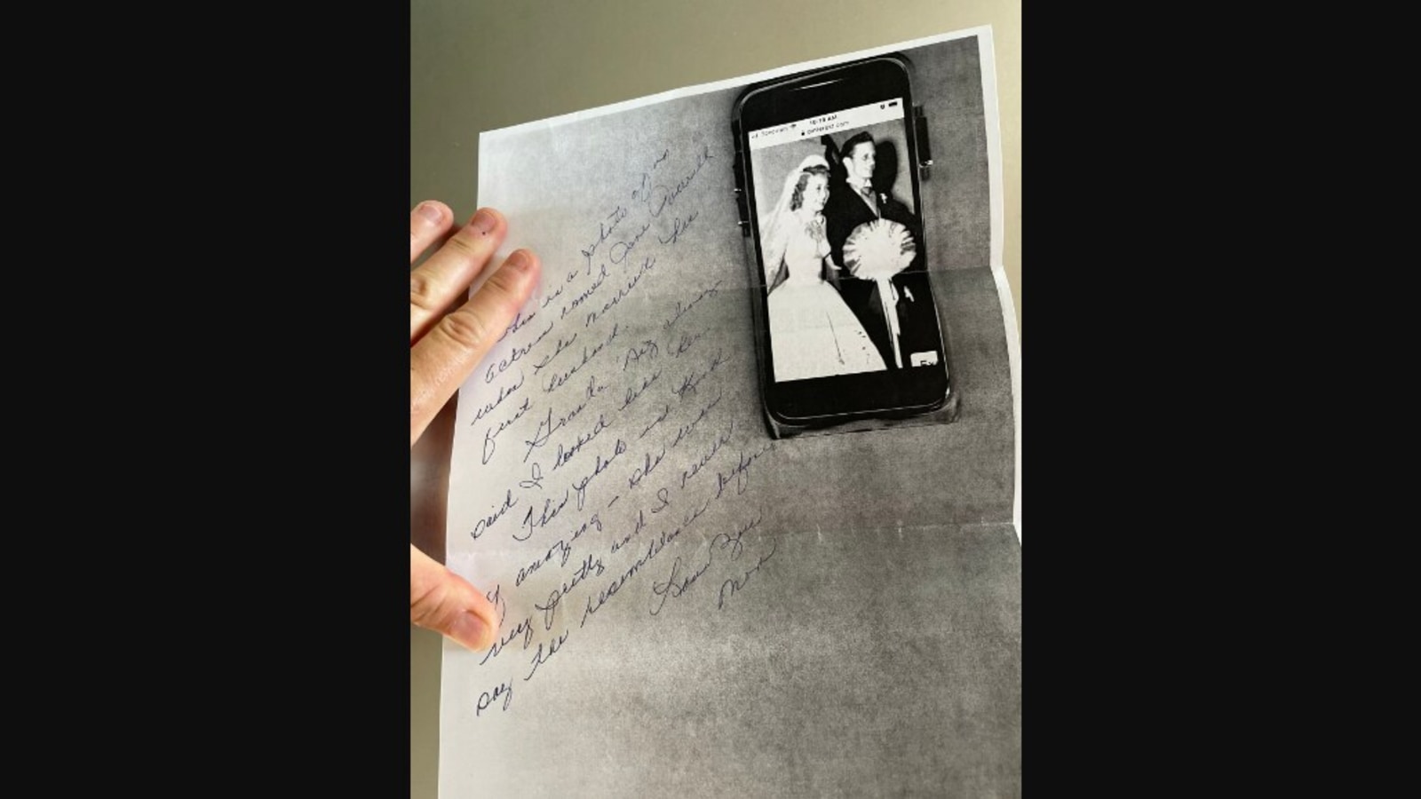 Mom sends daughter a photocopy of her phone, the reason behind it is