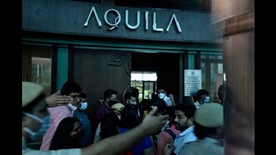 The restaurant which drew flak for denying entry to a saree-clad city resident has shut down (Photo: Sanjeev Verma/HT)