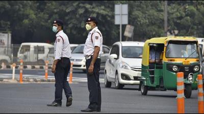 The accused, Yuvraj, had hit the traffic constable when he was signalled to stop for riding on a cycle track in Chandigarh on September 24. (HT Photo/for representation only) The accused, Yuvraj, had hit the traffic constable when he was signalled to stop for riding on a cycle track in Chandigarh on September 24. (HT Photo/for representation only)
