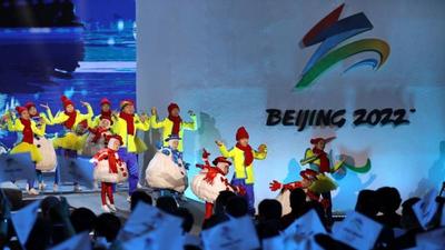 Performers dance near an emblem of the Beijing Paralympic Winter Games, at a ceremony unveiling the slogan in Beijing, China on September 17. Overseas fans have been banned from attending the Beijing 2022 winter Olympics while all unvaccinated athletes will be quarantined for 21 days ahead of the games, scheduled to begin on February 4. (REUTERS) Performers dance near an emblem of the Beijing Paralympic Winter Games, at a ceremony unveiling the slogan in Beijing, China on September 17. Overseas fans have been banned from attending the Beijing 2022 winter Olympics while all unvaccinated athletes will be quarantined for 21 days ahead of the games, scheduled to begin on February 4. (REUTERS)