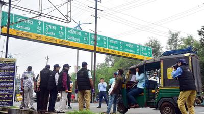 The CCTV footage from the location had showed that the three-wheeler swerved abruptly to hit the judge from behind. (ANI) The CCTV footage from the location had showed that the three-wheeler swerved abruptly to hit the judge from behind. (ANI)