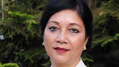 New Meghalaya chief secretary Rebecca V Suchiang (HT PHOTO)