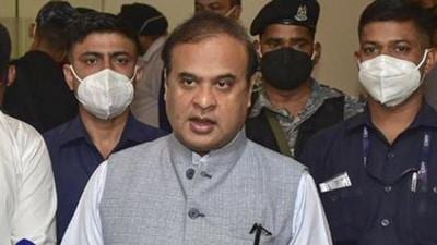 Assam chief minister Himanta Biswa Sarma on Thursday claimed that a blueprint is being implemented by encroachers to alter power equations in Assam by 2050. (PTI PHOTO.) Assam chief minister Himanta Biswa Sarma on Thursday claimed that a blueprint is being implemented by encroachers to alter power equations in Assam by 2050. (PTI PHOTO.)