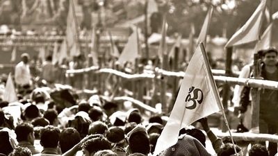 The VHP said that government institutions should organise periodic reading of the scripture to instill a strong sense of duty among bureaucrats fortnightly because it claims that there has been a ‘a continuous collapse of ethical values’. (HT File) The VHP said that government institutions should organise periodic reading of the scripture to instill a strong sense of duty among bureaucrats fortnightly because it claims that there has been a ‘a continuous collapse of ethical values’. (HT File)