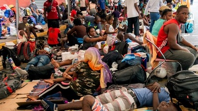 Biden administration has expelled about 5,000 Haitians who crossed the US-Mexico border at Del Rio, Texas, in recent weeks. (AFP) Biden administration has expelled about 5,000 Haitians who crossed the US-Mexico border at Del Rio, Texas, in recent weeks. (AFP)