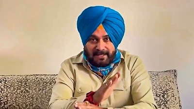 Navjot Singh Sidhu may continue in his post as the president of Punjab Congress, reports said, (PTI) Navjot Singh Sidhu may continue in his post as the president of Punjab Congress, reports said, (PTI)