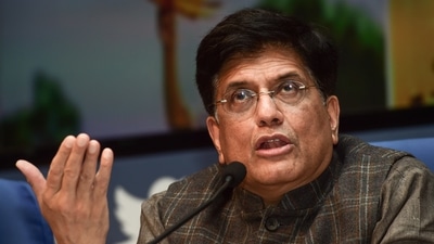 Union minister Piyush Goyal said India’s fintech industry came to rescue of people during the lockdown and second wave of Covid-19 pandemic by promoting contactless banking.&nbsp; (File photo)
