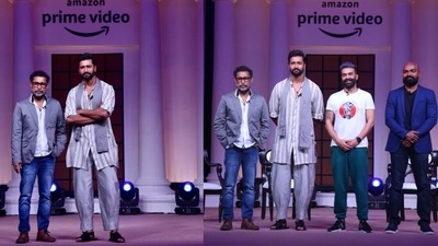 The trailer launch's theme featured elements from the streets of London from the 1940s to coincide with the theme of the movie. 