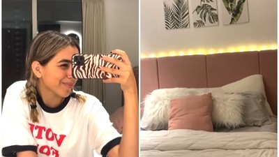 Anurag Kashyap’s daughter Aaliyah Kashyap gave fans a tour of her room. Anurag Kashyap’s daughter Aaliyah Kashyap gave fans a tour of her room.