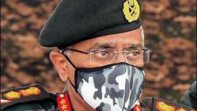 General MM Naravane who spoke on the theme “Resilient India” at the annual session of the PHD Chamber Of Commerce and Industry on Thursday, outlined the role played by the military in countering the Covid-19 pandemic. (PTI FILE PHOTO.) General MM Naravane who spoke on the theme “Resilient India” at the annual session of the PHD Chamber Of Commerce and Industry on Thursday, outlined the role played by the military in countering the Covid-19 pandemic. (PTI FILE PHOTO.)