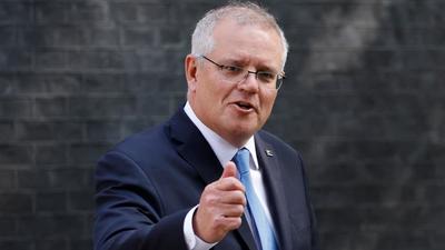 AUKUS was unveiled recently by Morrison, British Prime Minister Boris Johnson and US President Joe Biden. (AFP Photo/File/Representative)