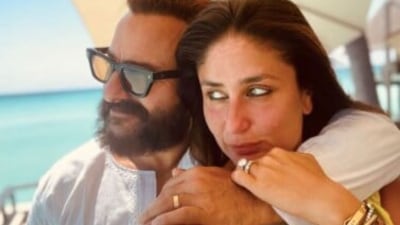 Kareena Kapoor and Saif Ali Khan on their recent vacation.