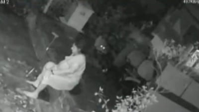 The woman, identified as Nirmaladevi Rambadan Singh, was later provided medical assistance, (video grab) (ANI)