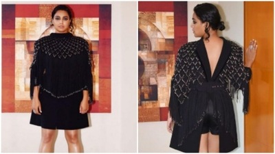 Swara Bhaskar got suited for Femina Awards. See the final result (Instagram/@reallyswara) Swara Bhaskar got suited for Femina Awards. See the final result (Instagram/@reallyswara)