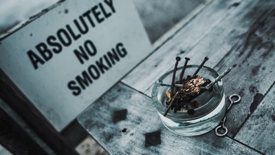 Quit smoking: Smoking is not only going to damage your lungs and respiratory system but also attack your stomach and intestines causing irritation in the digestive tract. It can lead to bloating, cramping, gas and other digestive problems. (Unsplash)