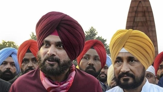 Navjot Singh Sidhu’s resignation barely 72 days after being appointed took the party by surprise. (ANI file photo)