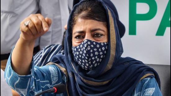 In a letter addressed to the Press Council of India and Editors Guild, former CM and Peoples Democratic Party president Mehbooba Mufti said that raids were conducted at homes of several journalists in Kashmir earlier this month. (PTI)