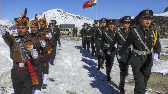 The Indian side has only made counter deployments in response to China’s “provocative behaviour and unilateral attempts to alter status quo” on the LAC, an official from the Ministry of External Affairs said on Thursday. (PTI FILE PHOTO.) The Indian side has only made counter deployments in response to China’s “provocative behaviour and unilateral attempts to alter status quo” on the LAC, an official from the Ministry of External Affairs said on Thursday. (PTI FILE PHOTO.)