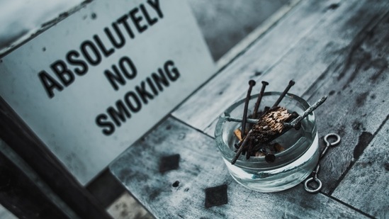Quit smoking: Smoking is not only going to damage your lungs and respiratory system but also attack your stomach and intestines causing irritation in the digestive tract. It can lead to bloating, cramping, gas and other digestive problems.(Unsplash)