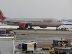 Air India Boeing 777 plane is seen at O'Hare International Airport in Chicago, US. (REUTERS) Air India Boeing 777 plane is seen at O'Hare International Airport in Chicago, US. (REUTERS)