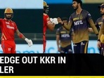 PBKS EDGE OUT KKR IN THRILLER